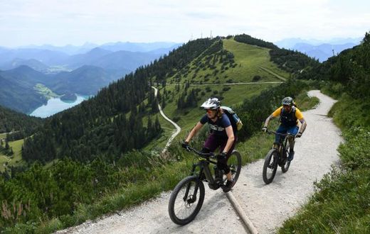 Ursula and Robert Werner are convinced of the virtues of e-bikes, but not everyone agrees