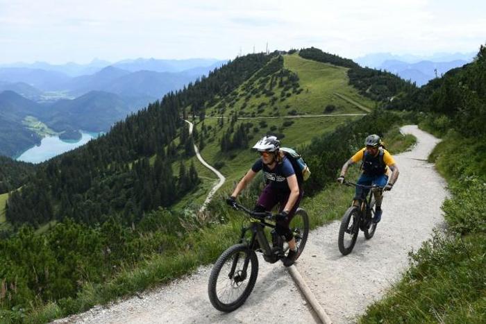 Ursula and Robert Werner are convinced of the virtues of e-bikes, but not everyone agrees