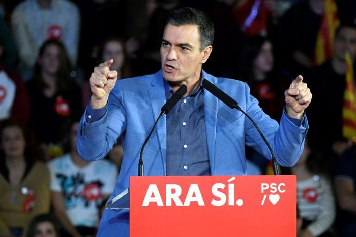 Spanish Socialist Party (PSOE) leader is hoping to gt a ruling majority from the election