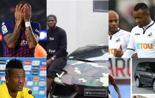 Ghanaian players who have suffered robbery attacks