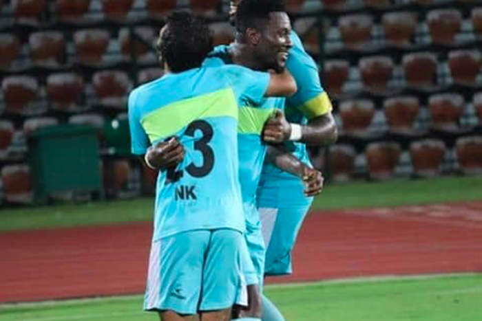 Gyan scores first goal for new club in India