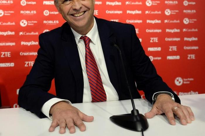 Sevilla's sporting director Joaquin Caparros has ben appointed caretaker coach