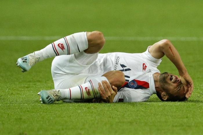 Sarabia was injured late in PSG's win over Real Madrid