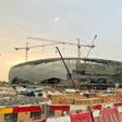Construction work underway at Doha's Education City Stadium on May 18, 2019