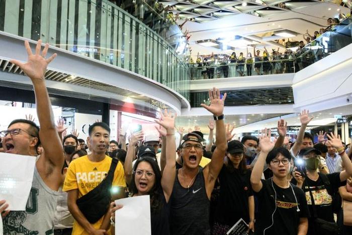 Despite the economic hardship, Hong Kong's protest movement is still able to muster huge crowds
