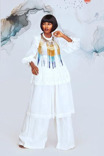 Ophelia Crossland A/W 19 Timeless Collection freezes the element of Time