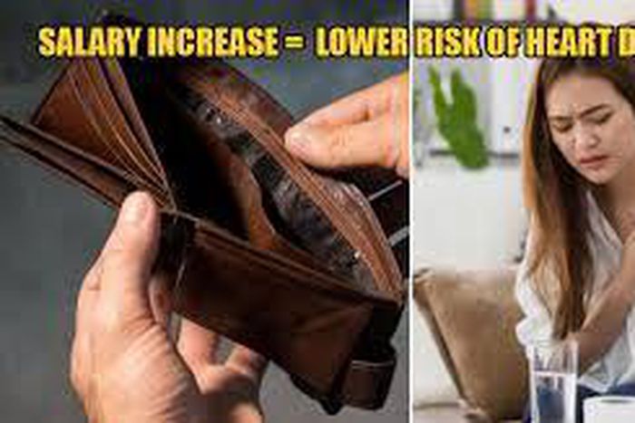 50% salary increase lowers the risk of cardiovascular diseases by 15% - New research