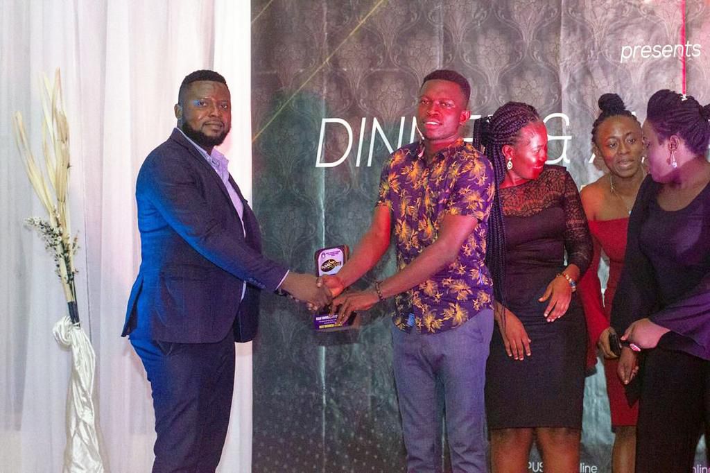 Local PUSAG President Receiving the Award on behalf of KAAF University