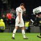 Tottenham defender Jan Vertonghen leaves the pitch after his side's crushing Champions League defeat against Bayern Munich