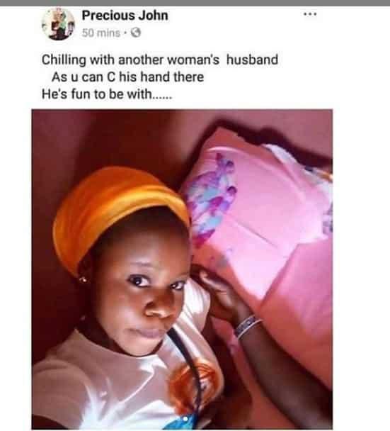 “This is my feature man who loves me just the way I do” – Ignorant lady clashes with wife of man she flaunted