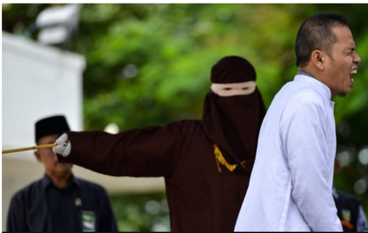 Man who helped in drafting anti-adultery law receives 28 lashes in public after sex with married woman at the beach