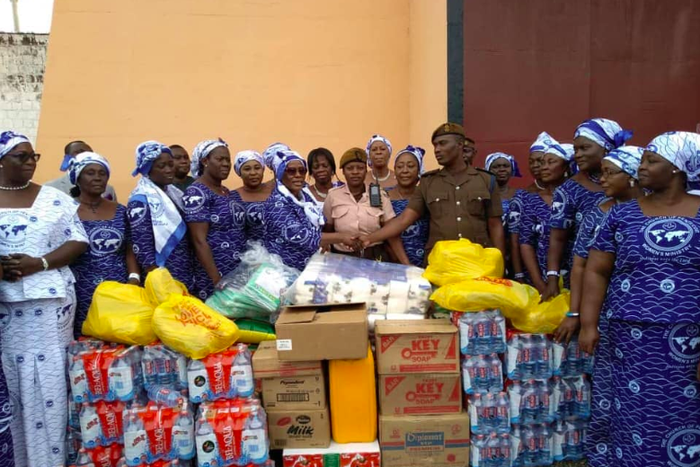 Teshie-Nungua area women’s ministry supports inmates of Nsawam Prison