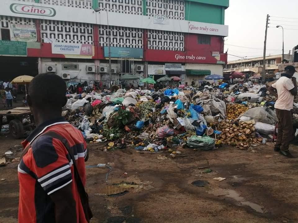 Filth takes over Kaneshie Market