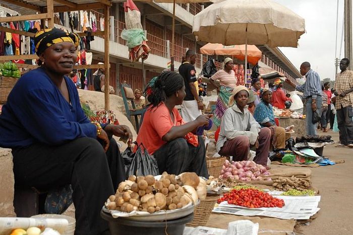Ghanaian market women