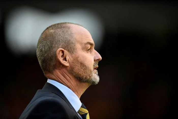 Scotland's head coach Steve Clarke (pictured June 2019) believes the clash with World Cup quarter-finalists Russia offers a chance to prove his side are good enough to reach the Euopean Championships