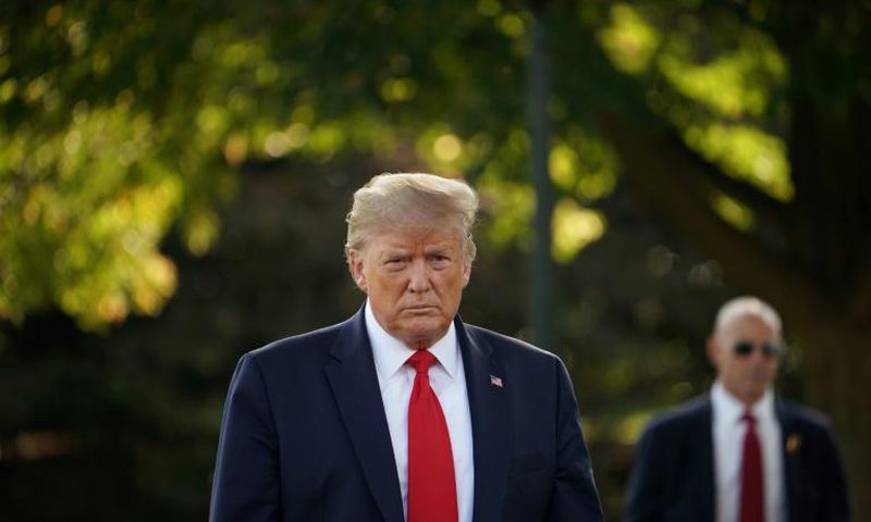 US President Donald Trump said it "would look to most" like Iran was behind the attack on Saudi Arabia