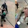 Police officers pounce on a lawyer and beat him like a condemned criminal (video)