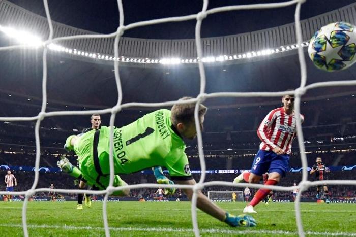 Alvaro Morata headed in the winner as Atletico Madrid beat Bayer Leverkusen in the Champions League on Tuesday.