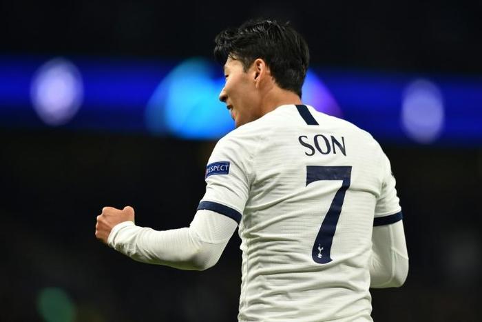 Son Heung-min scored twice in Tottenham's 5-0 thrashing of Red Star Belgrade