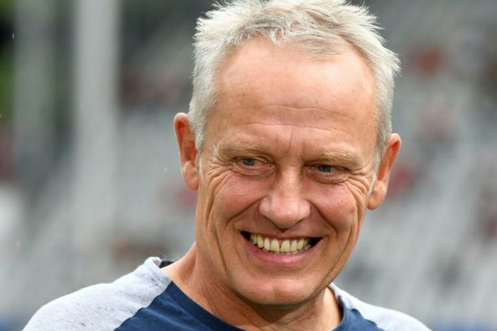 Freiburg coach Christian Streich was left smiling on Sunday after his team picked up a third win of the season