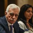 The removed mayor of Mardin, Ahmet Turk (C), called the move a "political decision"