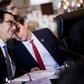 President Trump's son-in-law Jared Kushner (R) will accompany Treasury Secretary Steven Mnuchin (L) on the tour focused on Iran and combatting terrorism finance
