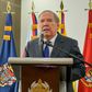 Colombian Defence Minister Guillermo Botero, pictured in September 2019, announced his resignation after meeting with the country's president
