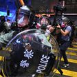 There had been disturbances in Hong Kong over the weekend, even before a protester was shot on Monday morning