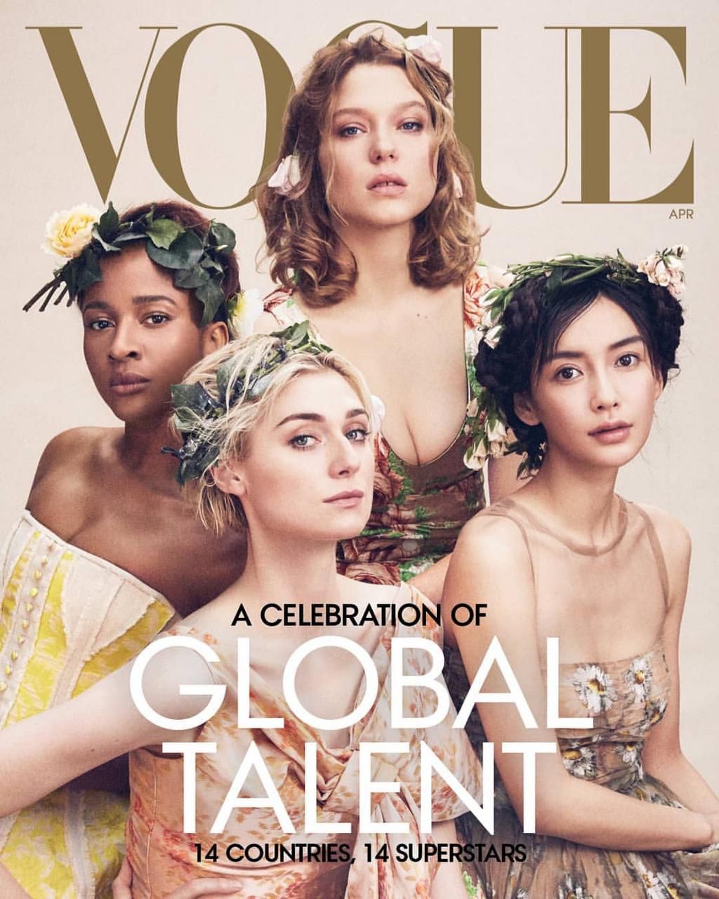 Vogue Magazine Cover, April 2019 Issue