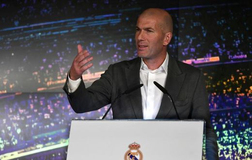Zidane has returned to Real Madrid despite resigning as coach last year