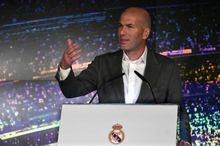 Zidane has returned to Real Madrid despite resigning as coach last year