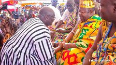 Vice President Bawumia at Krobo festival