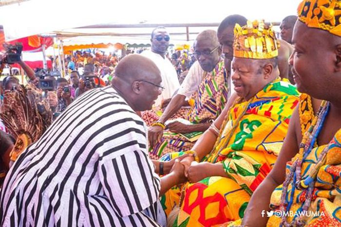 Vice President Bawumia at Krobo festival