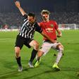 Partizan's Bojan Ostojic struggled to cope with Manchester United teenager Brandon Williams