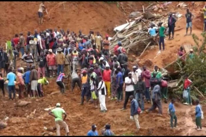 The disaster followed two days of torrential rain in the city of Bafoussam