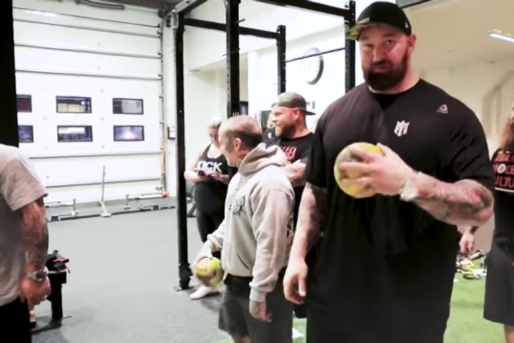 Watch The Mountain Do The Handball Speed Challenge