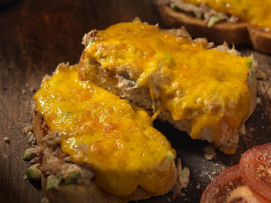 Tuna Salad Cheddar Melt
