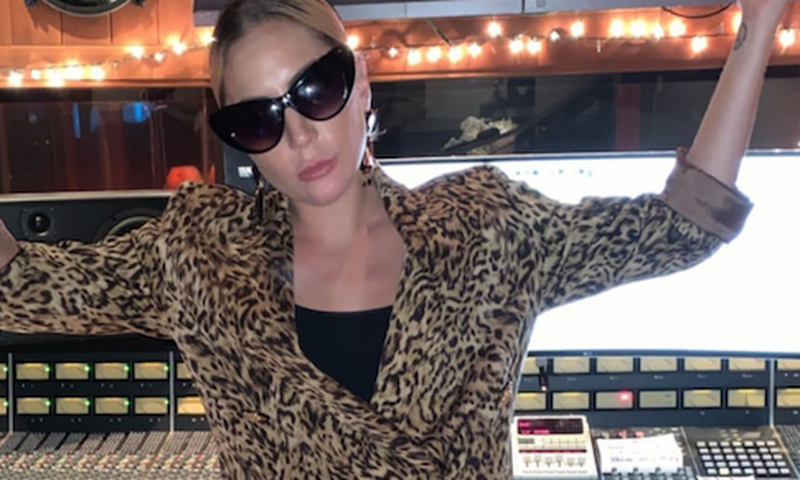 Lady Gaga Shares #LG6 Photo In Recording Studio