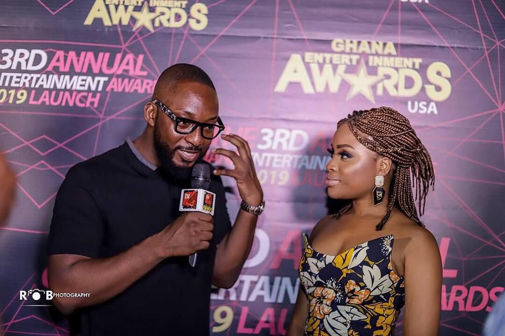 Adina at 2019 Ghana Entertainment Awards USA launch
