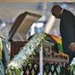 South Africa's President Cyril Ramaphosa said a final farewell at the casket of late Zimbabwean president Robert Mugabe