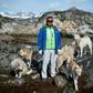 Kunuk Abelsen is a hunter from the Greenlandic village of Kulusuk, who has 22 dogs