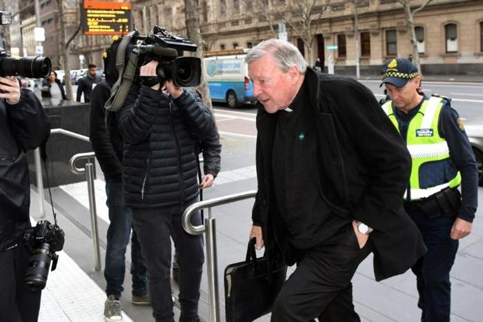 Media interest in the trial of Cardinal George Pell was intense despite a court-imposed gag order