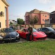 Ibrah One with his cars