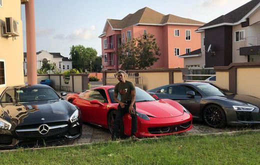 Ibrah One with his cars