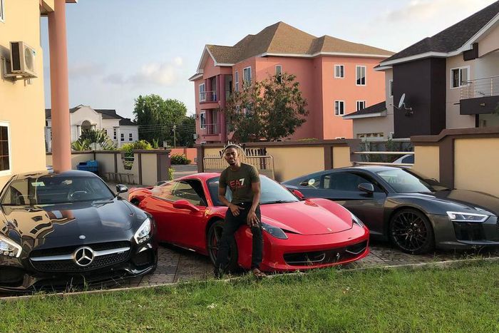 Ibrah One with his cars