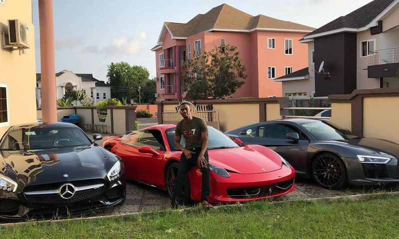 Ibrah One with his cars