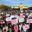 Women's rights groups had called for protests under the banner of #pravdazadjevojcice ("Justice for Girls" in Croatian)