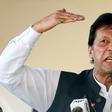 Pakistan's Prime Minister Imran Khan speaks during a rally in Muzaffarabad in Kashmir in September 2019