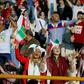 Women fans were allowed into the Azadi Stadium in Tehran to support Iran during the screening of a 2018 World Cup match against Portugal
