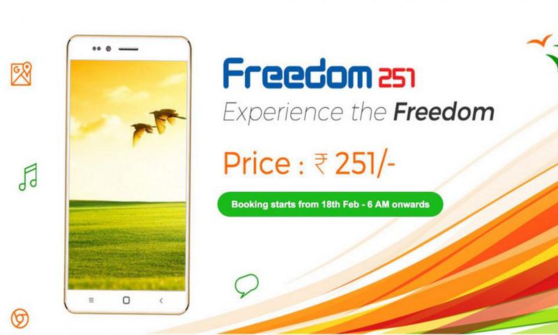 The Freedom 251 is the cheapest smartphone in the world at 251 Rupees which is approximately $4